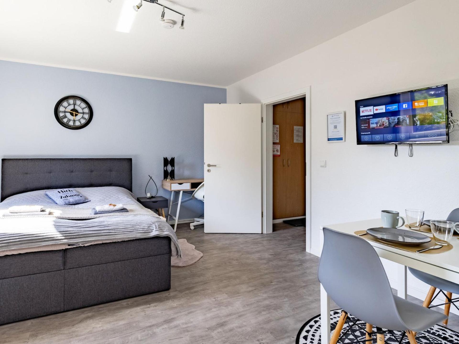 Vaz Apartments E01 Kueche, Tv, Netflix, Ca 15 Min Messe U Hbf Essen Eksteriør bilde