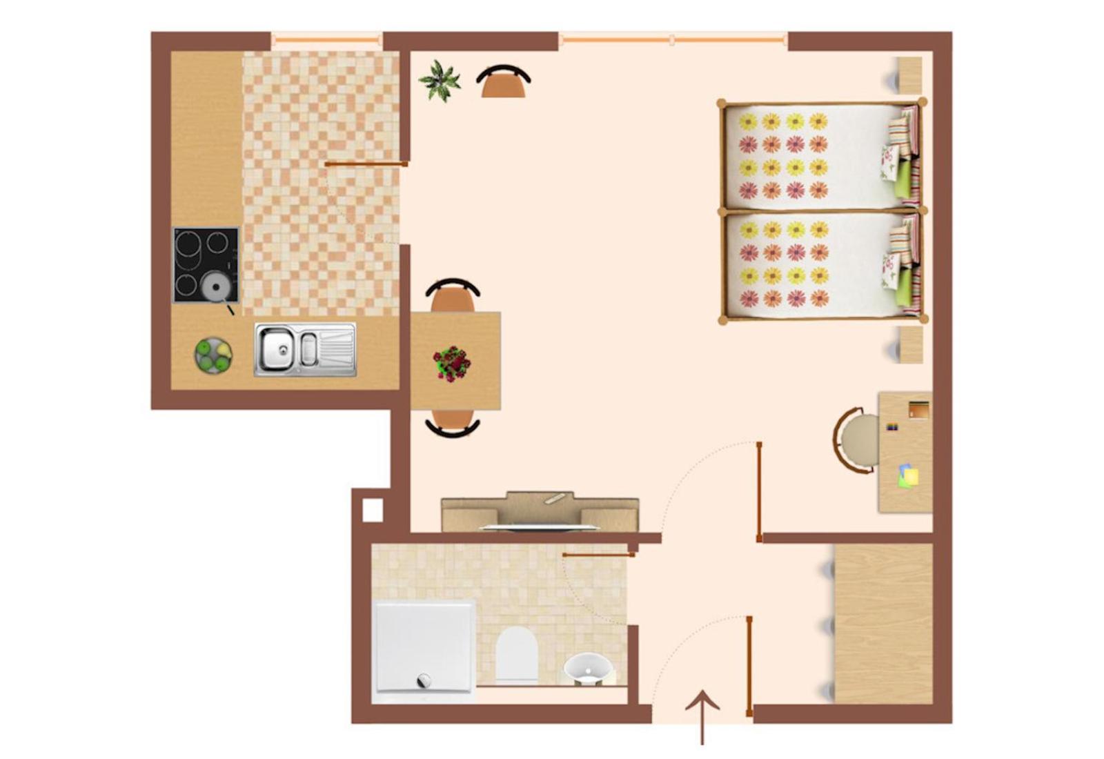 Vaz Apartments E01 Kueche, Tv, Netflix, Ca 15 Min Messe U Hbf Essen Eksteriør bilde