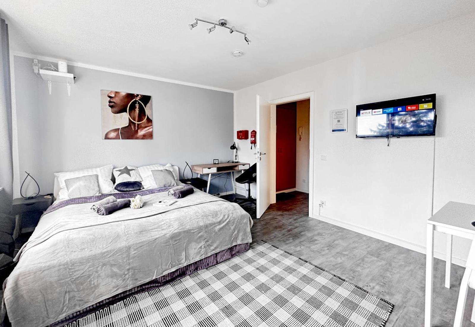 Vaz Apartments E01 Kueche, Tv, Netflix, Ca 15 Min Messe U Hbf Essen Eksteriør bilde